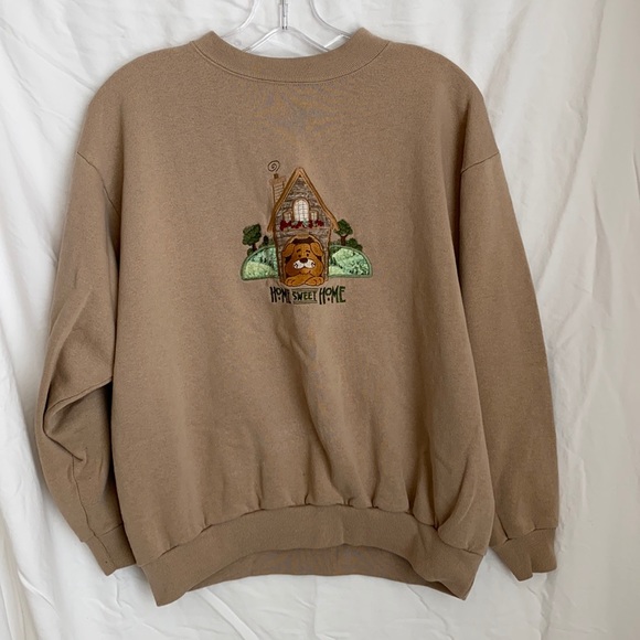 Vintage | Home sweet home dog sweater - Picture 1 of 6